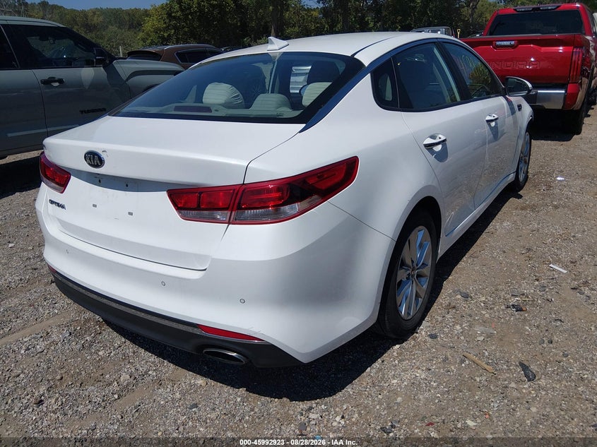 Vin: 5xxgt4l38jg256096, lot: 46492248, kia optima lx 20184