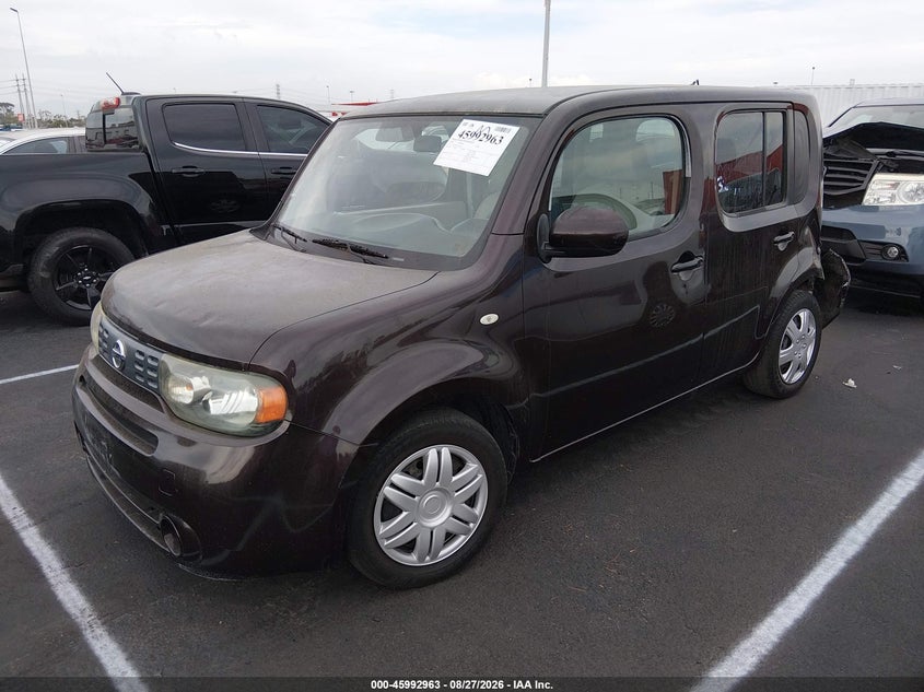2009 Nissan Cube, Лівий зад, IAAI, VIN JN8AZ28R69T106252 — фото 2