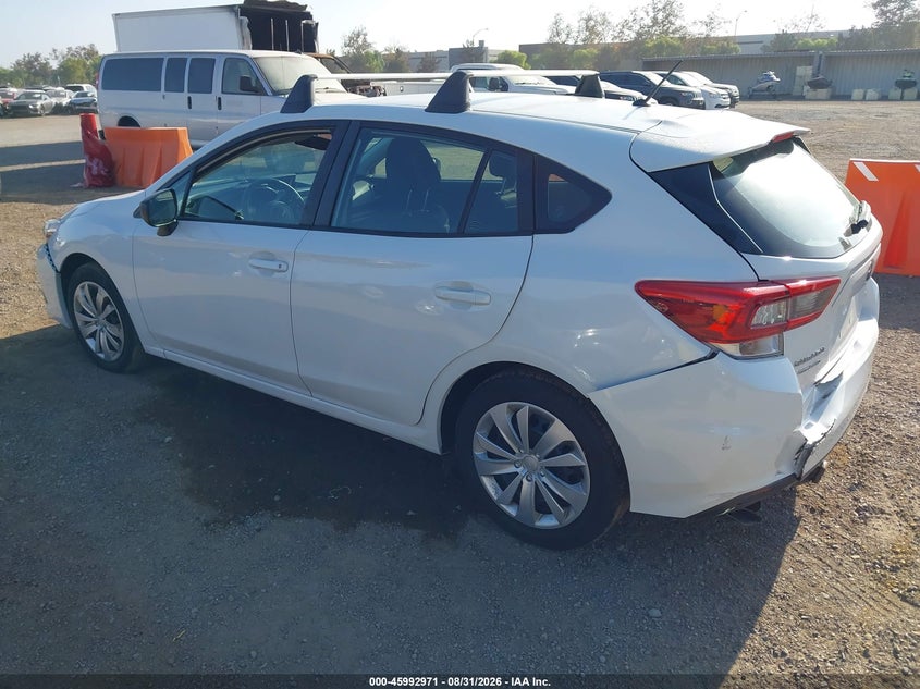 Vin: 4s3gtab61m3716777, lot: 46492296, subaru impreza 20213