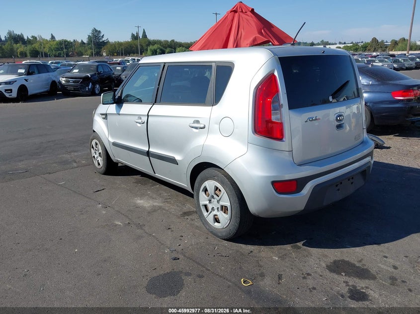 Vin: kndjt2a55c7467265, lot: 46492302, kia soul 20123