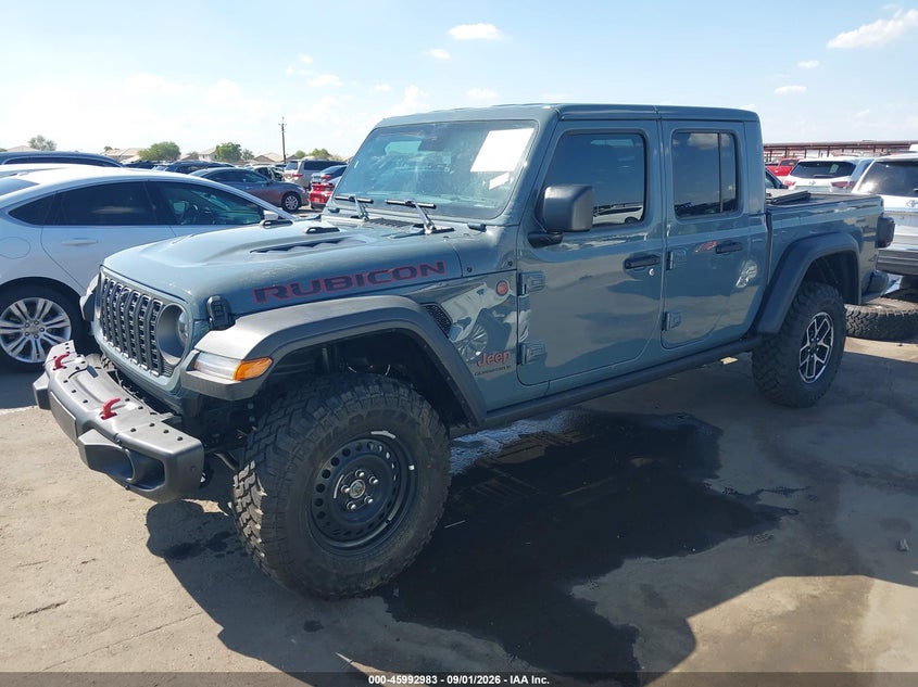 Vin: 1c6rjtbg9sl545445, lot: 46492308, jeep gladiator rubicon 20252