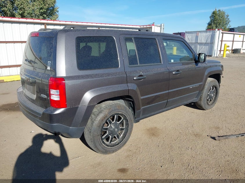 Vin: 1c4njrfb9gd730492, lot: 46492364, jeep patriot latitude 20164