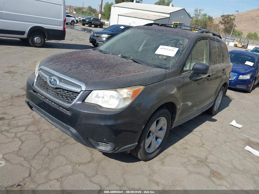 2015 SUBARU FORESTER auction photo 2