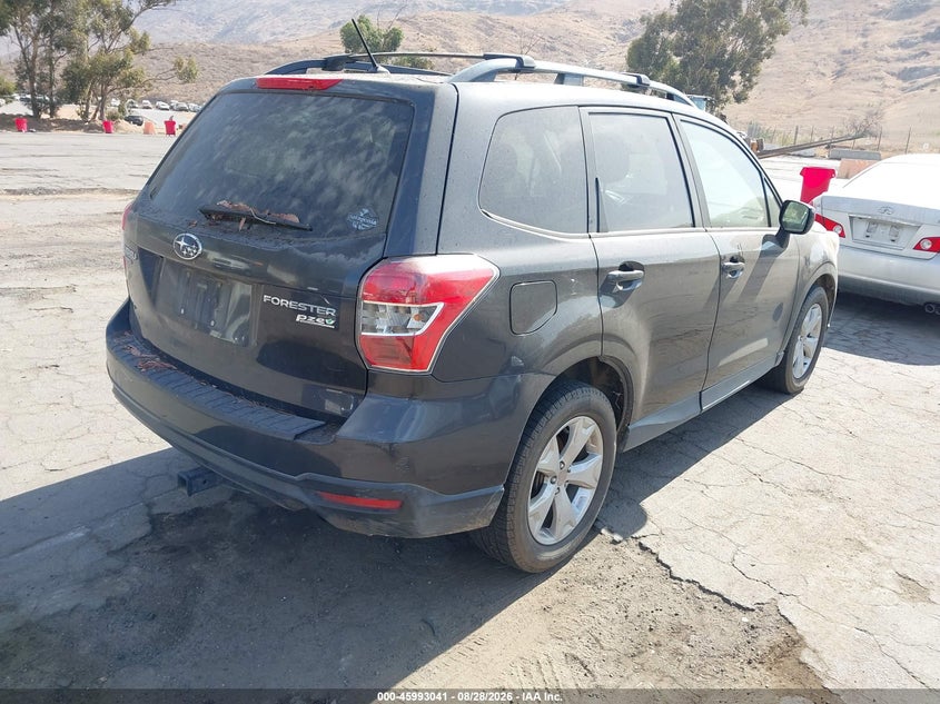 2015 SUBARU FORESTER auction photo 4