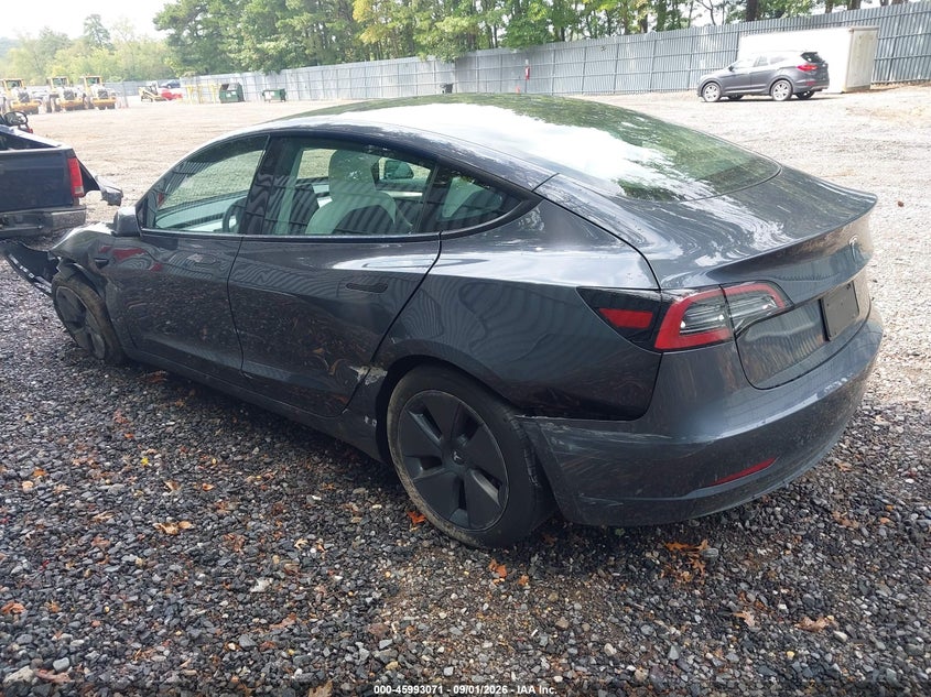 Vin: 5yj3e1ea6pf674462, lot: 46492396, tesla model 3 rear-wheel drive 20233