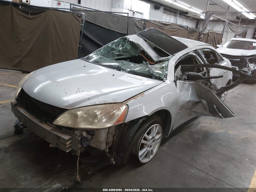 PONTIAC G6 2006 VIN 1G2ZG558364241555
