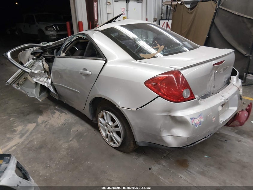 PONTIAC G6 2006 VIN 1G2ZG558364241555
