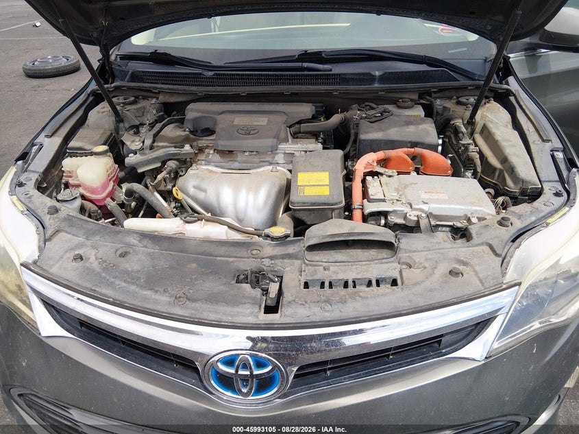 2013 TOYOTA AVALON SEDAN 2.5L I-4 DOHC, VVT, REGULAR , 156HP