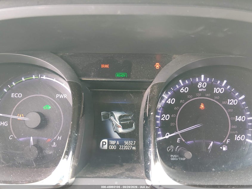 2013 TOYOTA AVALON SEDAN 2.5L I-4 DOHC, VVT, REGULAR , 156HP