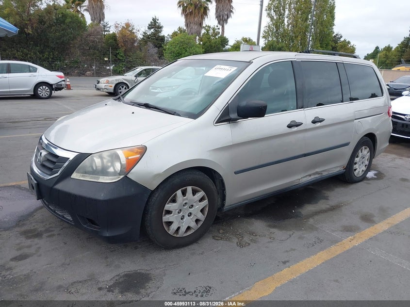 2008 Honda Odyssey, Неизвестно, IAAI, VIN 5FNRL382488037068 — фото 2