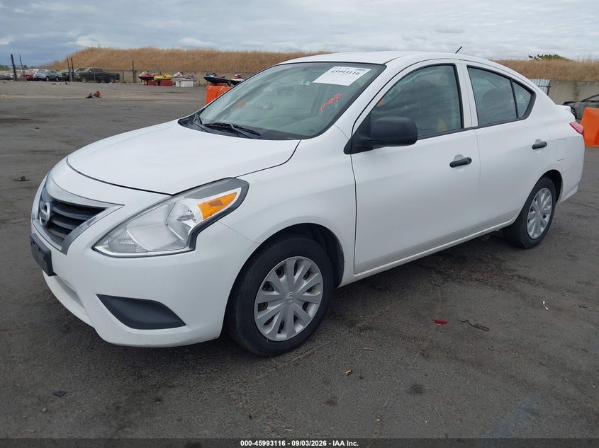 Vin: 3n1cn7ap5fl890271, lot: 46492441, nissan versa 1.6 s+ 20152