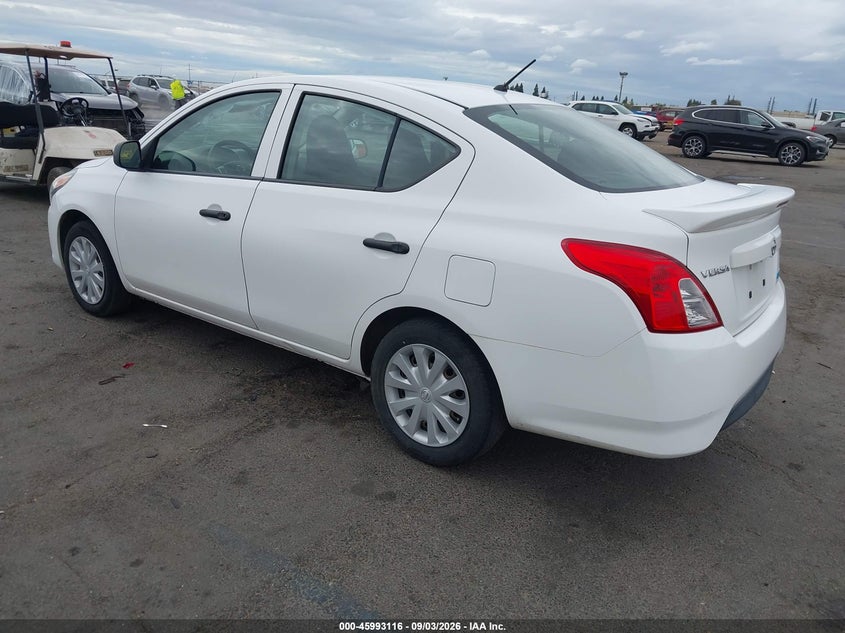 Vin: 3n1cn7ap5fl890271, lot: 46492441, nissan versa 1.6 s+ 20153