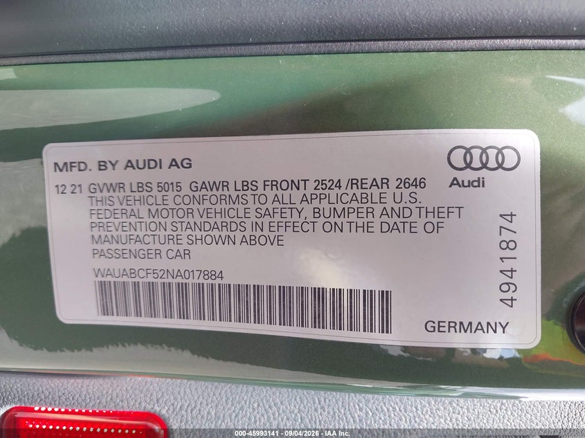 AUDI A5 SPORTBACK - zdjęcie 9