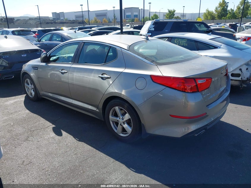 Vin: 5xxgm4a71fg510032, lot: 46492467, kia optima lx 20153
