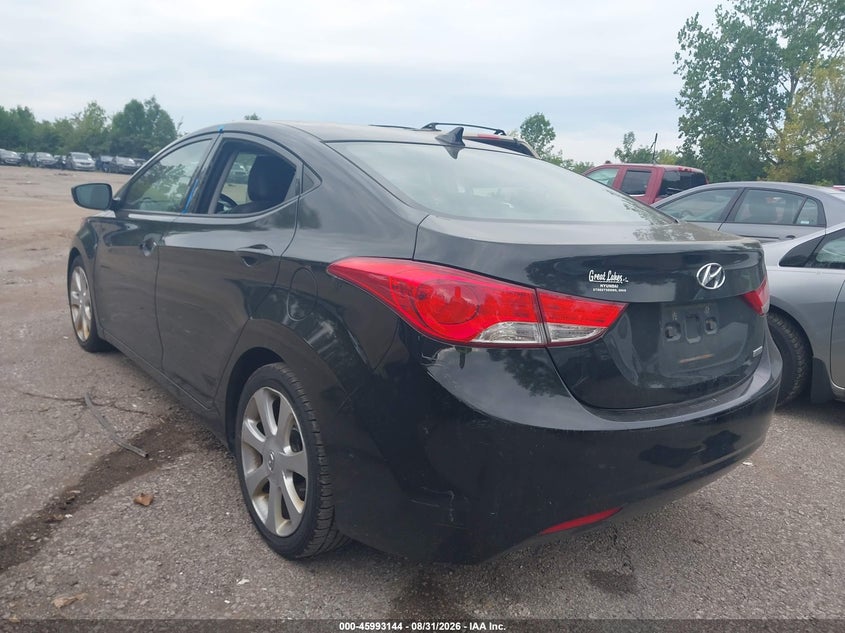 2013 HYUNDAI ELANTRA auction photo 3