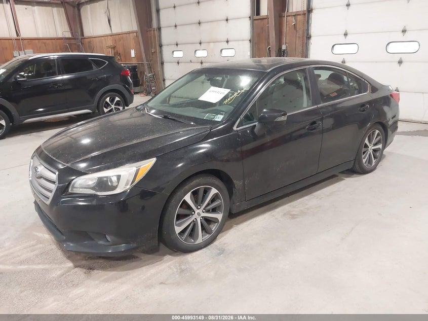 2015 Subaru Legacy, Normal Wear & Tear, IAAI, VIN 4S3BNBN6XF3018046 — photo 2