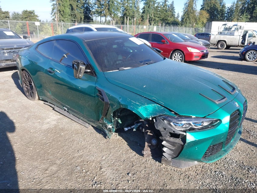 Vin: wbs43az07nck34894, lot: 46492478, bmw m4 competition xdrive 20221