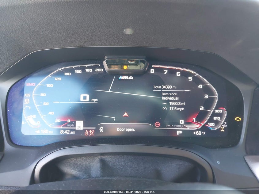 BMW M4 2022 VIN WBS43AZ07NCK34894