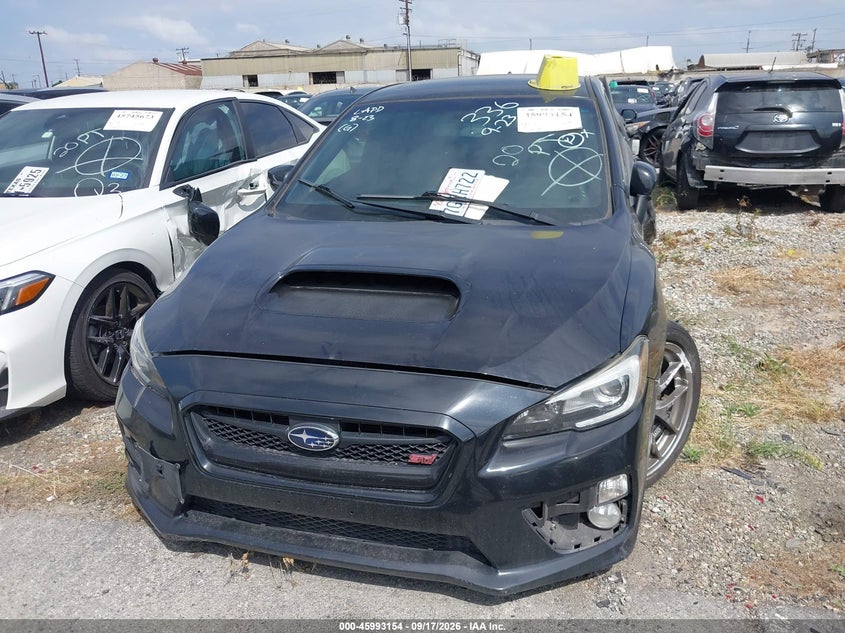 SUBARU WRX STI 2015 VIN JF1VA2U69F9811125