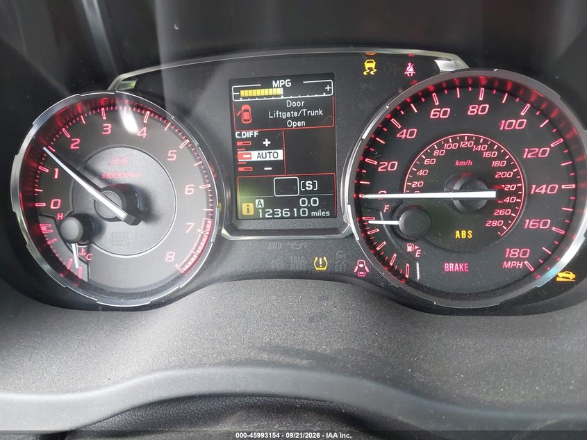 2015 SUBARU WRX STI auction photo 7