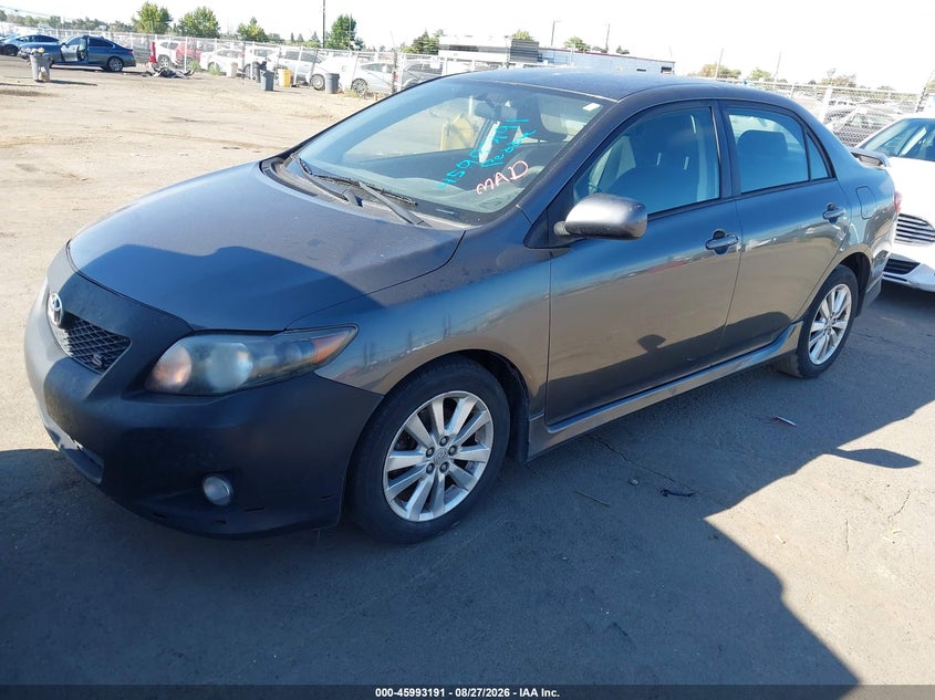 2010 Toyota Corolla, Normal Wear & Tear, IAAI, VIN 1NXBU4EE8AZ326062 — photo 2
