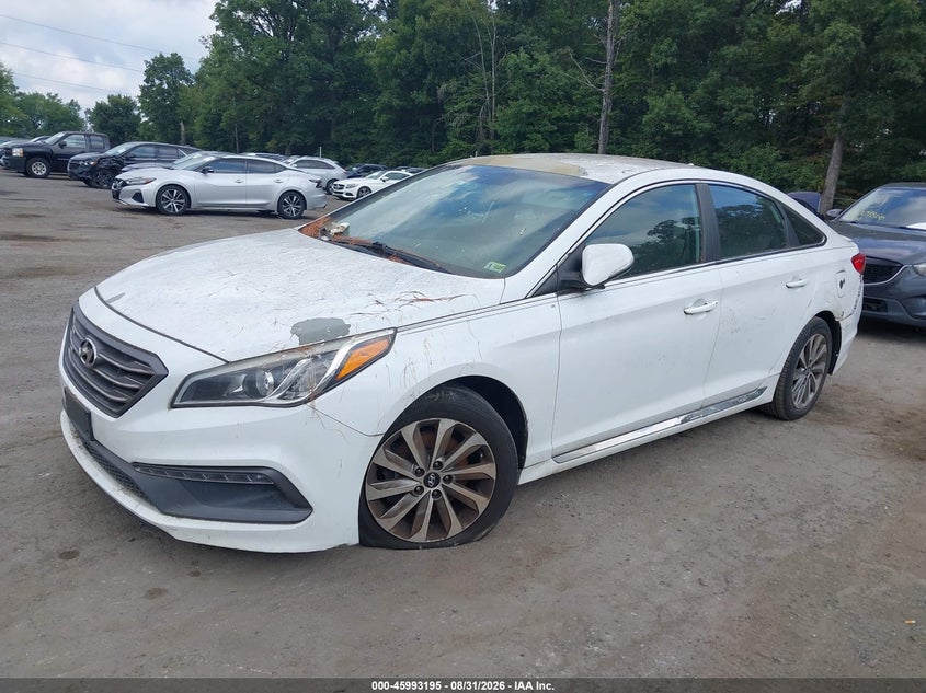 Vin: 5npe34af9gh299573, lot: 46492520, hyundai sonata sport 20162