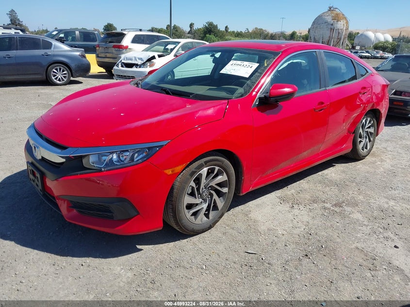 2017 HONDA CIVIC auction photo 2
