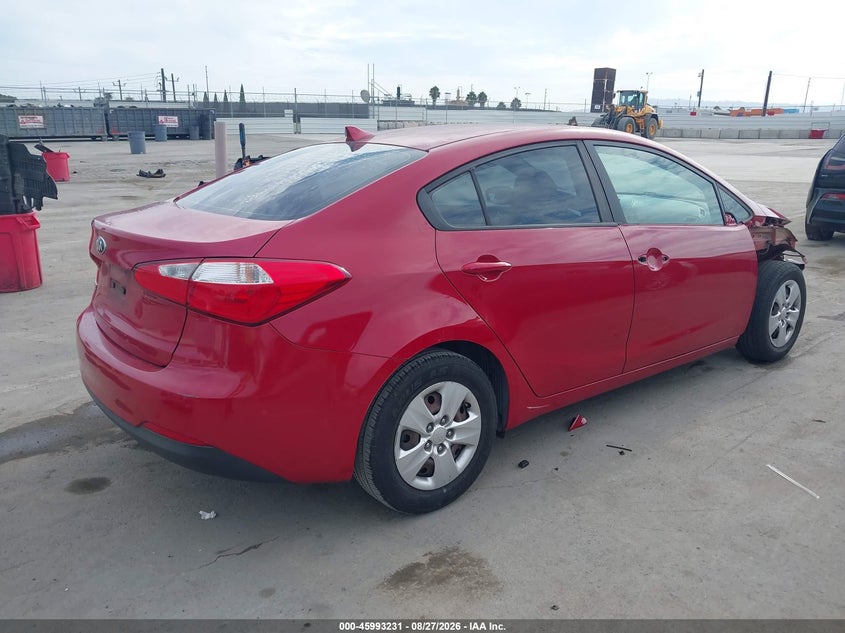 2016 KIA FORTE auction photo 4