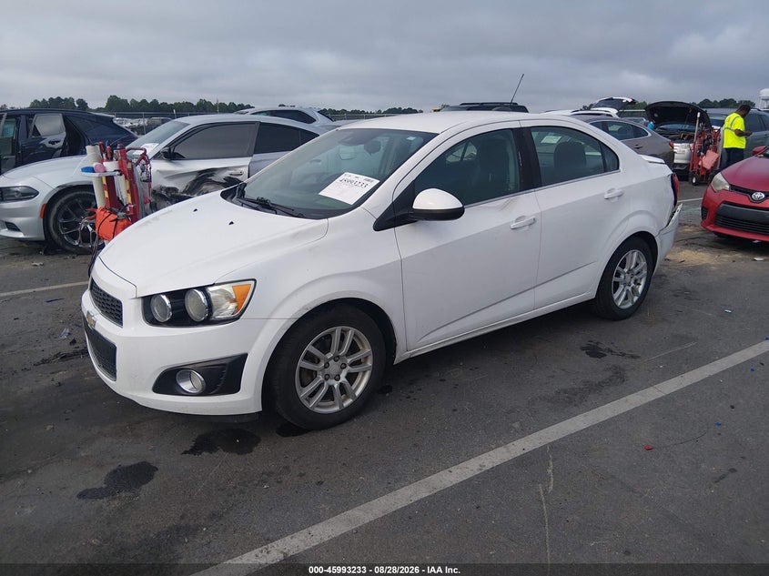 2016 Chevrolet Sonic, Left Rear, IAAI, VIN 1G1JC5SH8G4165284 — photo 2