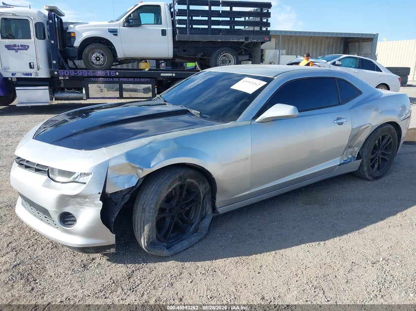 2015 Chevrolet Camaro, Оба бока, IAAI, VIN 2G1FB1E32F9300630 — фото 2