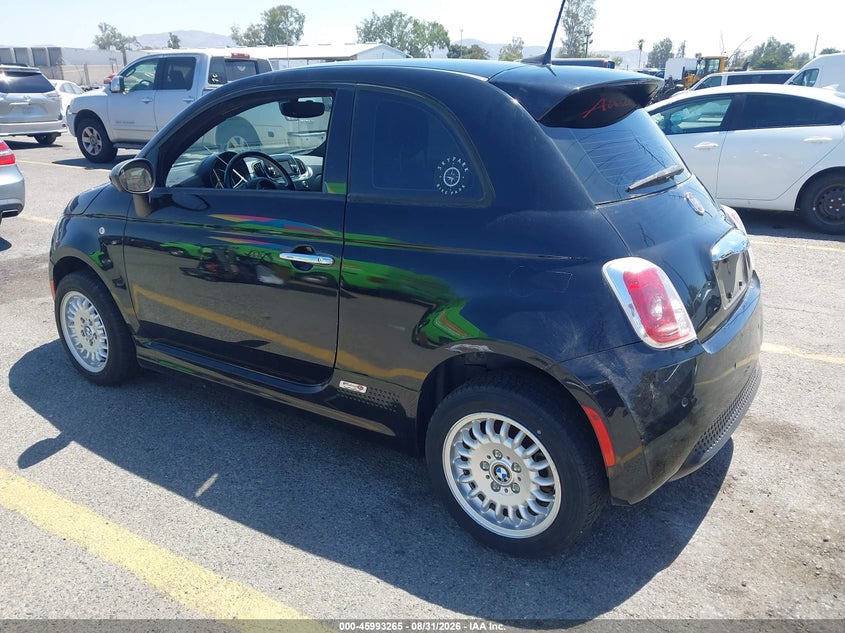 Vin: 3c3cffge2gt210987, lot: 46492590, fiat 500e battery electric 20163