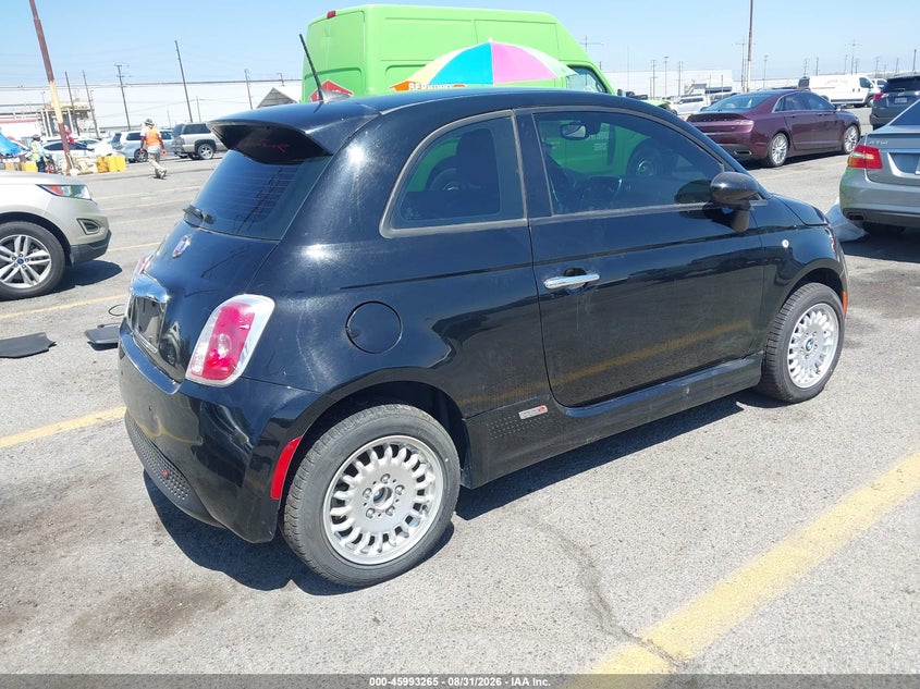 Vin: 3c3cffge2gt210987, lot: 46492590, fiat 500e battery electric 20164