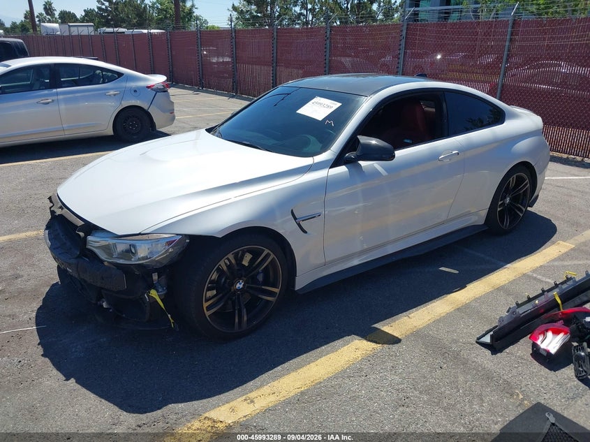 Vin: wbs3r9c51hk709852, lot: 46492614, bmw m4 20172