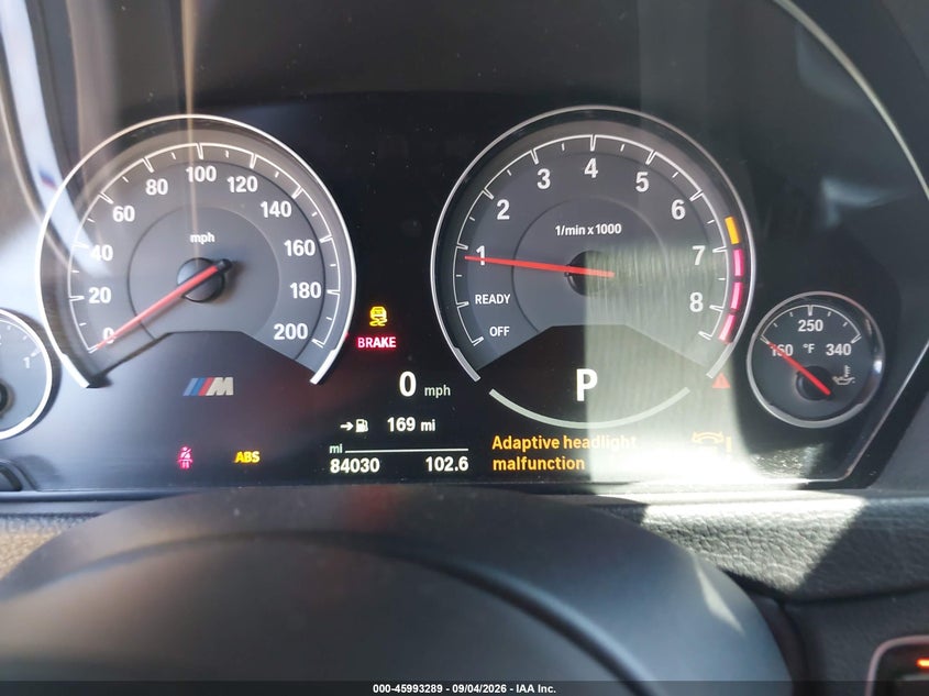 BMW M4 2017 VIN WBS3R9C51HK709852