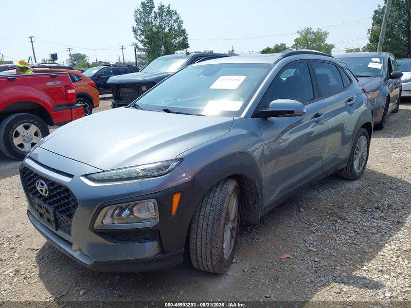 2020 Hyundai Kona Sel Plus, Удар сзади, IAAI, VIN KM8K62AA7LU428439 — фото 2