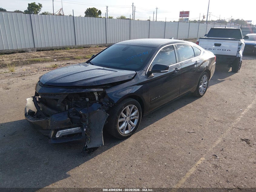 2018 Chevrolet Impala, Front End, IAAI, VIN 2G1105S39J9111865 — photo 2