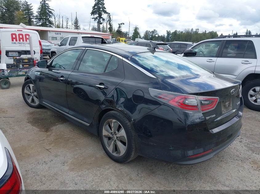 2014 KIA OPTIMA HYBRID auction photo 3