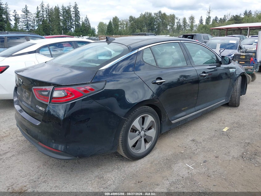 2014 KIA OPTIMA HYBRID auction photo 4