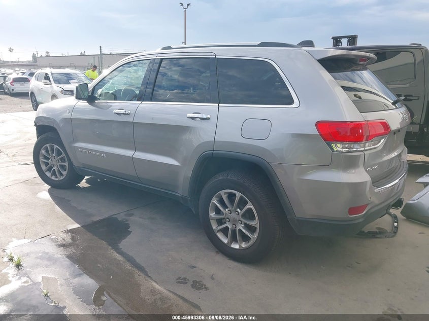 Vin: 1c4rjfbg1fc738706, lot: 46492631, jeep grand cherokee limited 20153