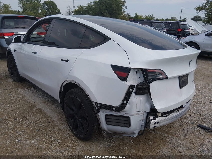 Vin: 7saygdee4rf152553, lot: 46492667, tesla model y long range dual motor all-wheel drive 20243