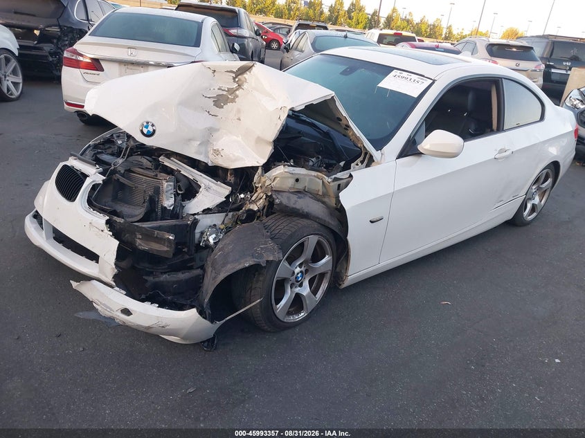 2010 BMW 3er, Front End, IAAI, VIN WBAWV1C54AP123959 — photo 2