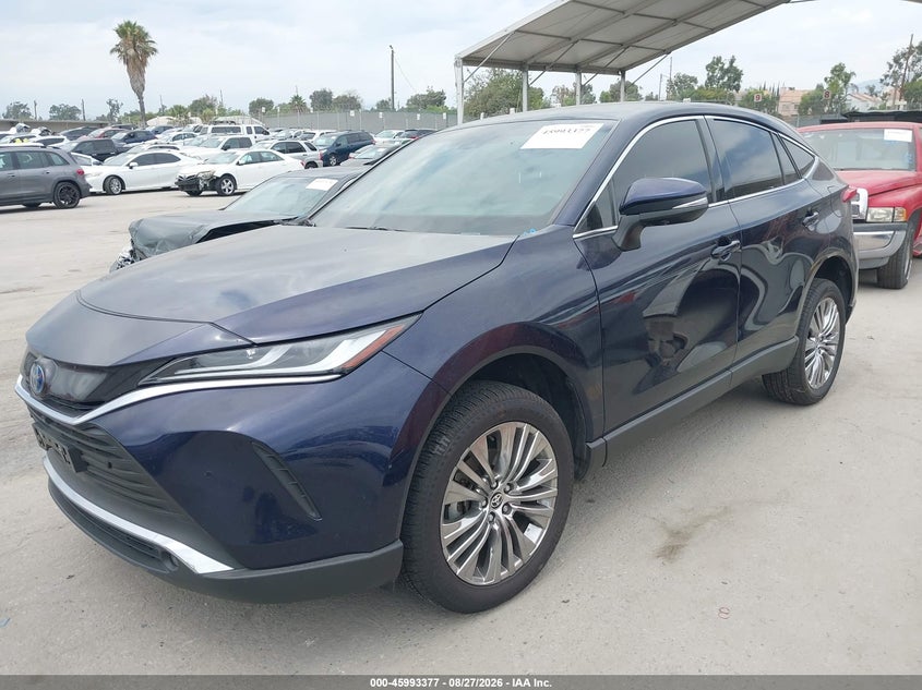 2023 Toyota Venza, Right Front, IAAI, VIN JTEAAAAH1PJ142000 — photo 2