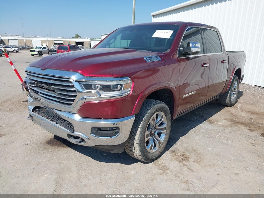Vin: 1c6srfkt7kn563407, lot: 46492705, ram 1500 longhorn  4x4 5'7 box 20192