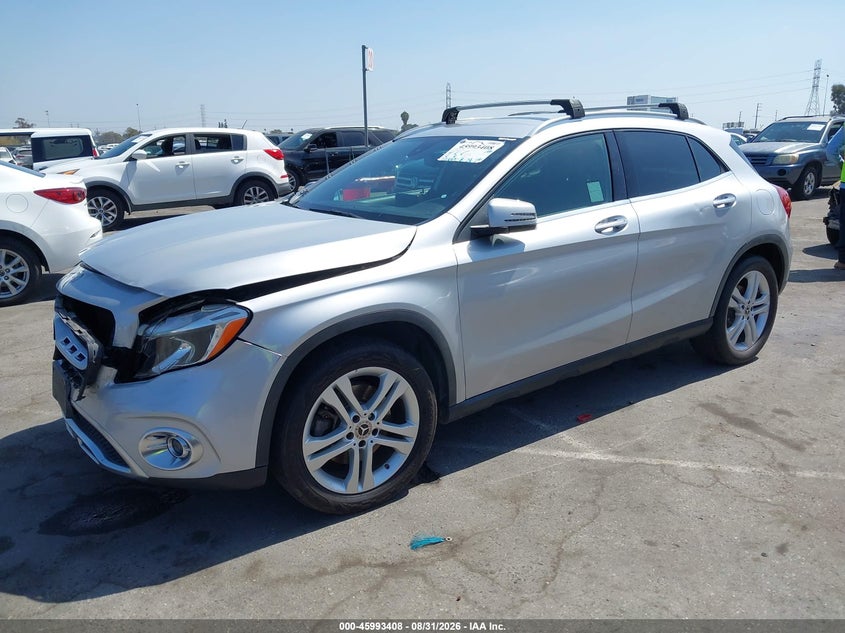Vin: wdctg4eb8jj440290, lot: 46492733, mercedes-benz gla 250 20182