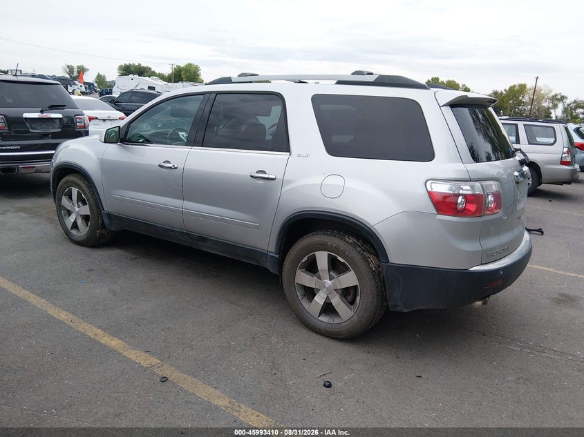 Vin: 1gkkvsed6cj118641, lot: 46492735, gmc acadia slt-2 20123