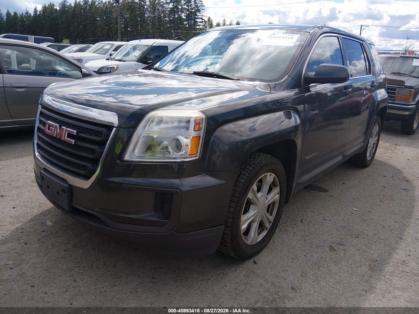 2017 GMC Terrain, Удар сзади, IAAI, VIN 2GKFLSEK6H6260403 — фото 2