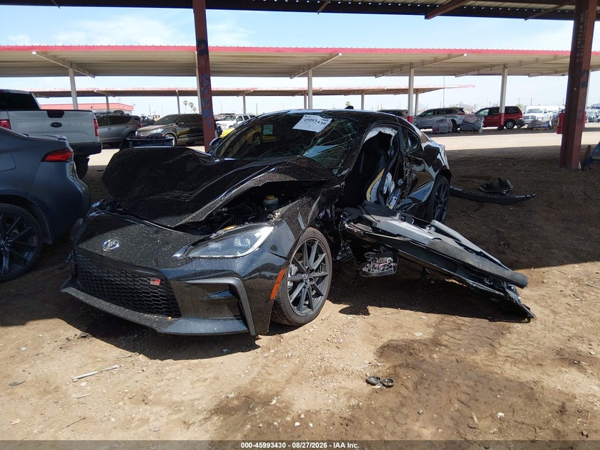 2023 Toyota Gr86 Premium, Left Side, IAAI, VIN JF1ZNBF17P8758827 — photo 2