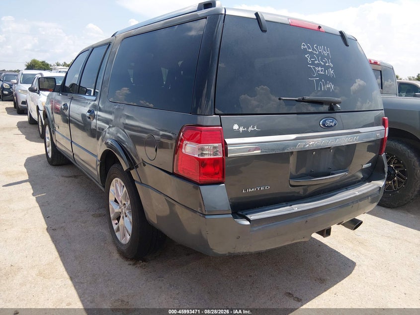 2017 FORD EXPEDITION EL auction photo 3