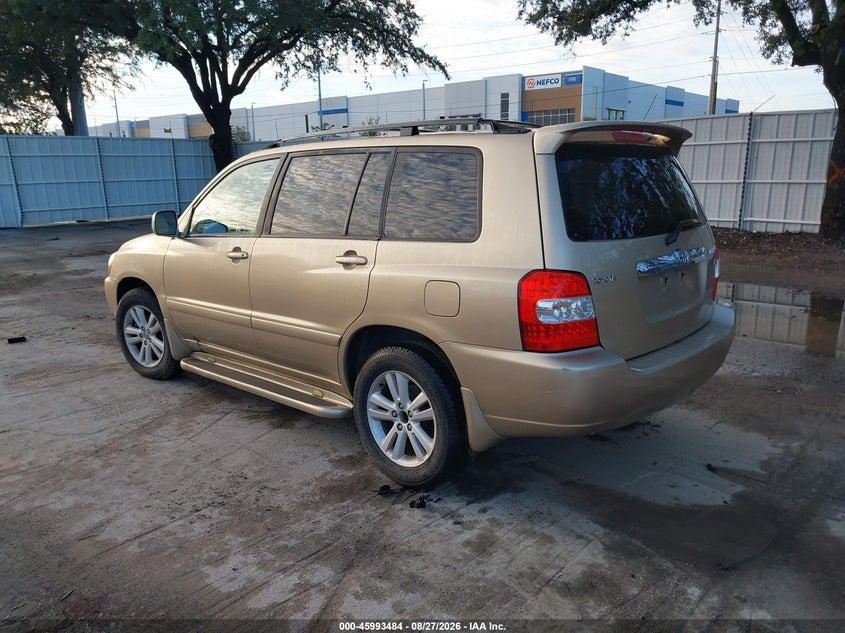 TOYOTA HIGHLANDER 2007 VIN JTEGW21AX70022450