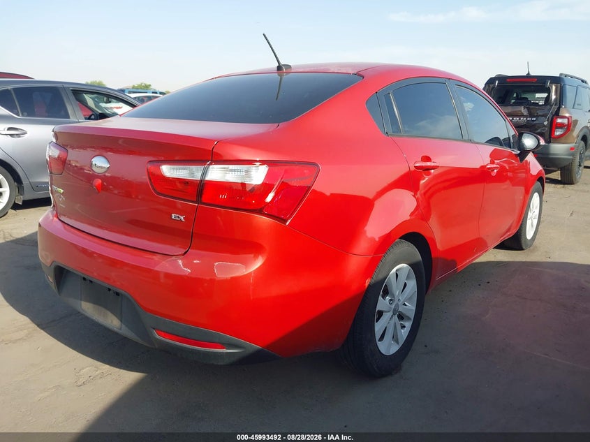 Vin: knadn4a39e6417010, lot: 46492817, kia rio ex 20144